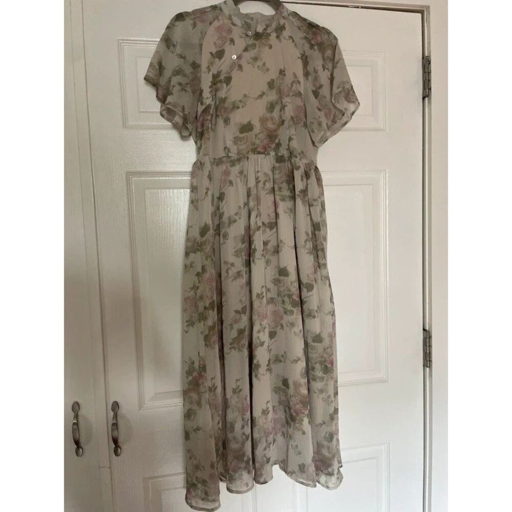Beautiful Chiffon Floral Dress